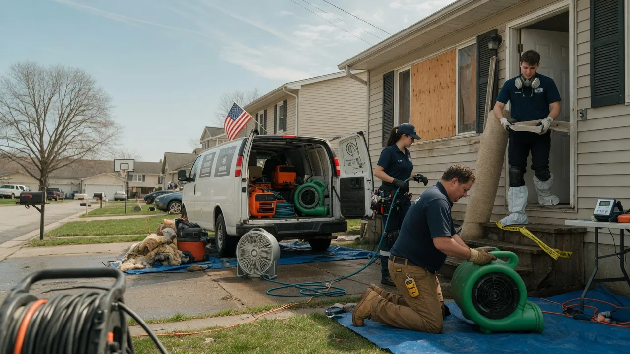 Water Damage Restoration in Slidell, TX near me